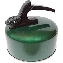New 2l Aluminium Whistling Kettle Camping Home Cordless Lightweight Green